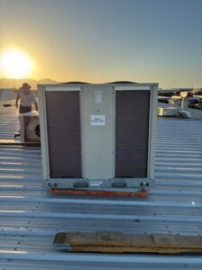 #acandplumbingpro #HVACInstall #daikin #packageunit #roofunit